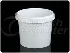 4 lt Round tube and lid