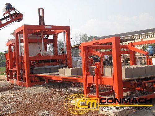 Concrete Block-Interlock Machine