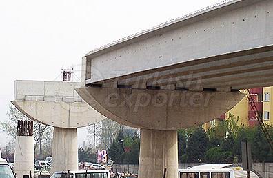مشروع BURSARAY نظام السكك الحديدية الخفيفة ، Gokdere Viaduct