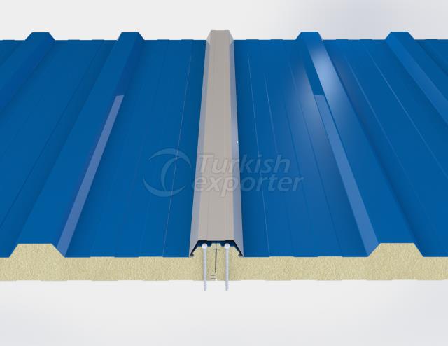 R4 SANDWICH PANEL WITH CAP FOR ROOF