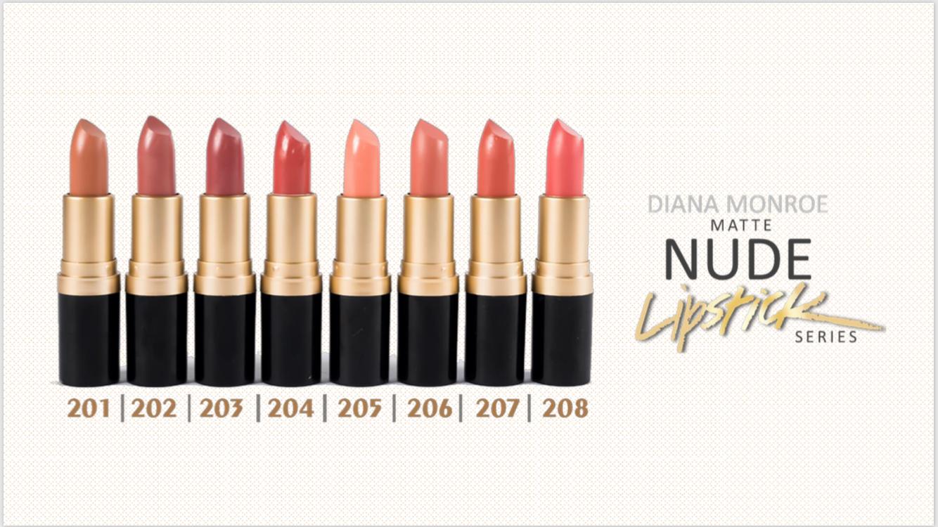 Diana Monroe Matte Nude Lipstick