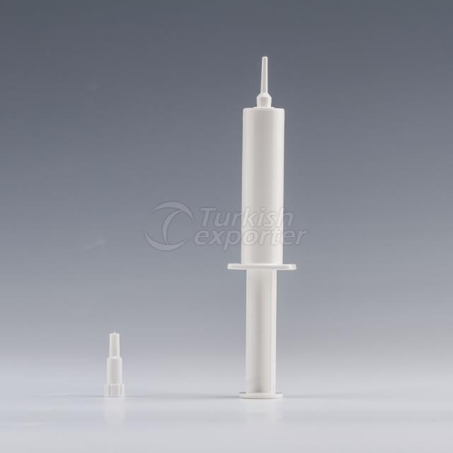 13ml plastic udder syringe/injector