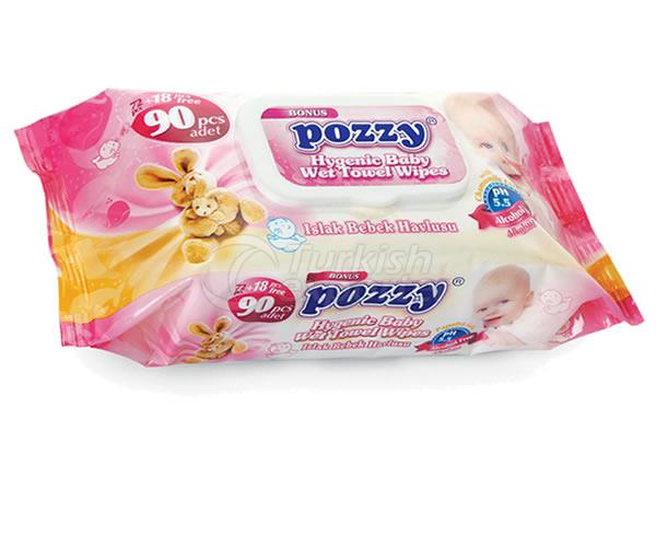 POZZY baby wet wipes