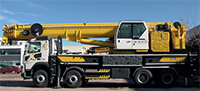 Truck Mounted Telescopic Crane - HK180 40 T4