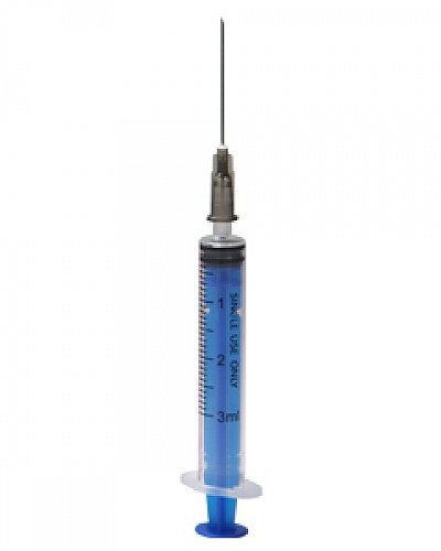 Syringe - 3 CC Luer-Slip