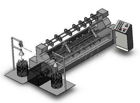 Double Wires Spiral Knitting Machine