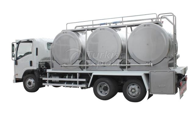 On-Vehicle Milk Cooling Tank