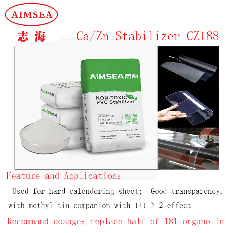  PVC One Pack Ca-Zn Stabilizer for calendered sheet and packaging film