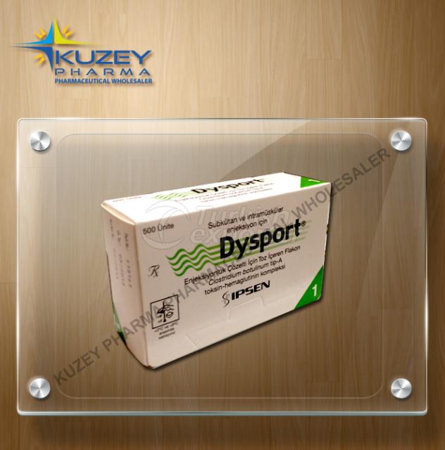 DYSPORT 500 IU 3ML 1 VIAL