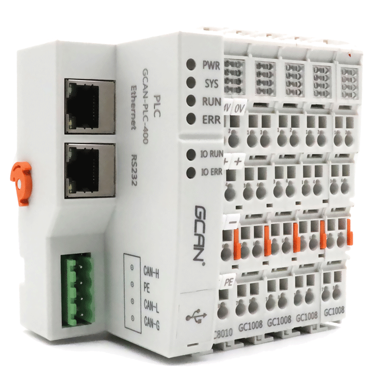 GCAN PLC controller mini compact remote industrial contrller