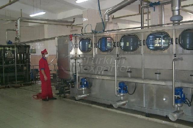 19 Litre damacana yikama unitesi