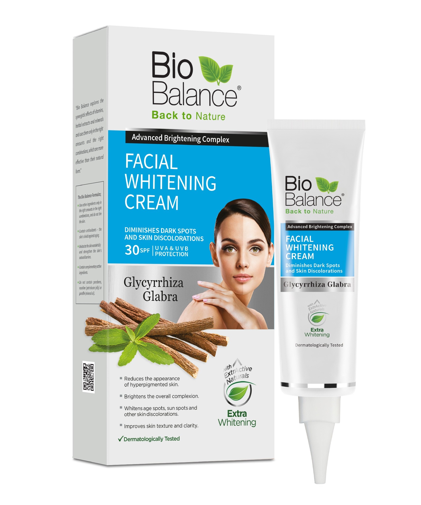 BIOBALANCE RENK AÇICI LEKE KREMİ YÜZ İÇİN 