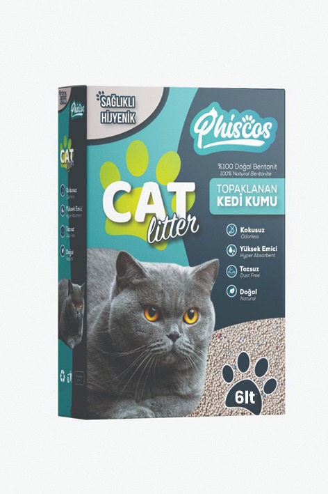 100% Natural Bentonite Cat Litter