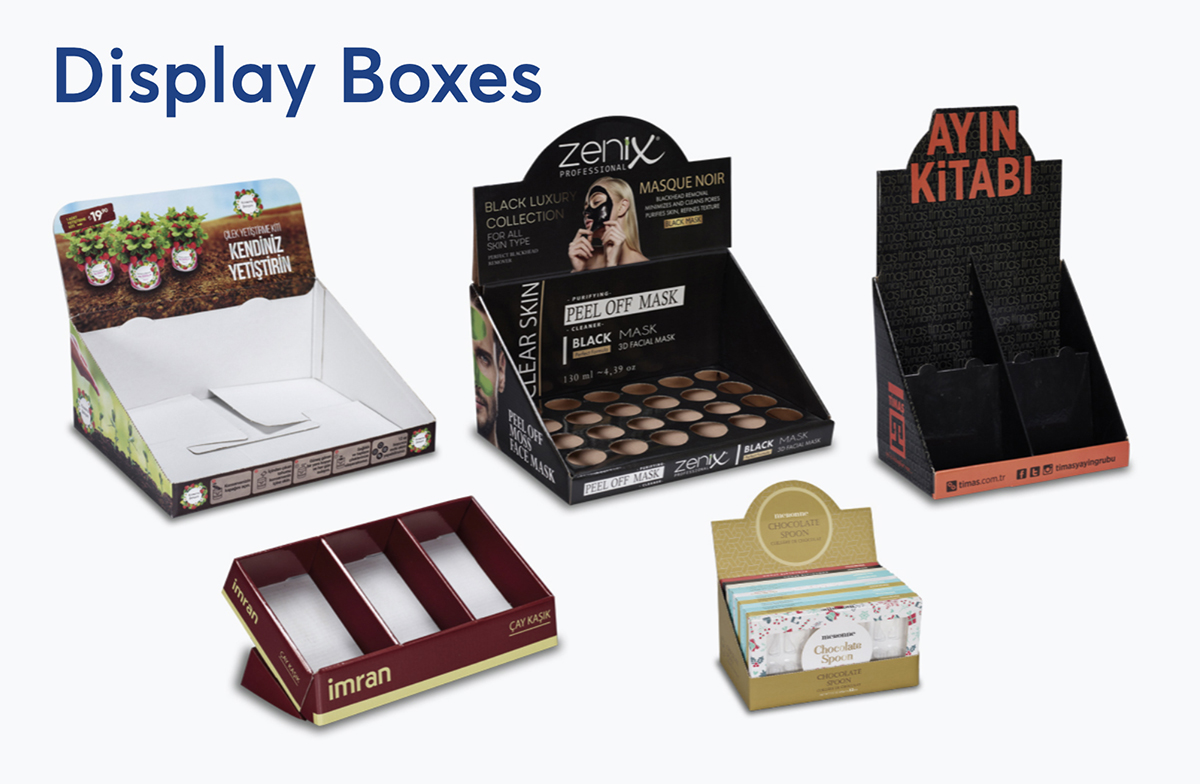 Corrugated Cardboard Display Boxes