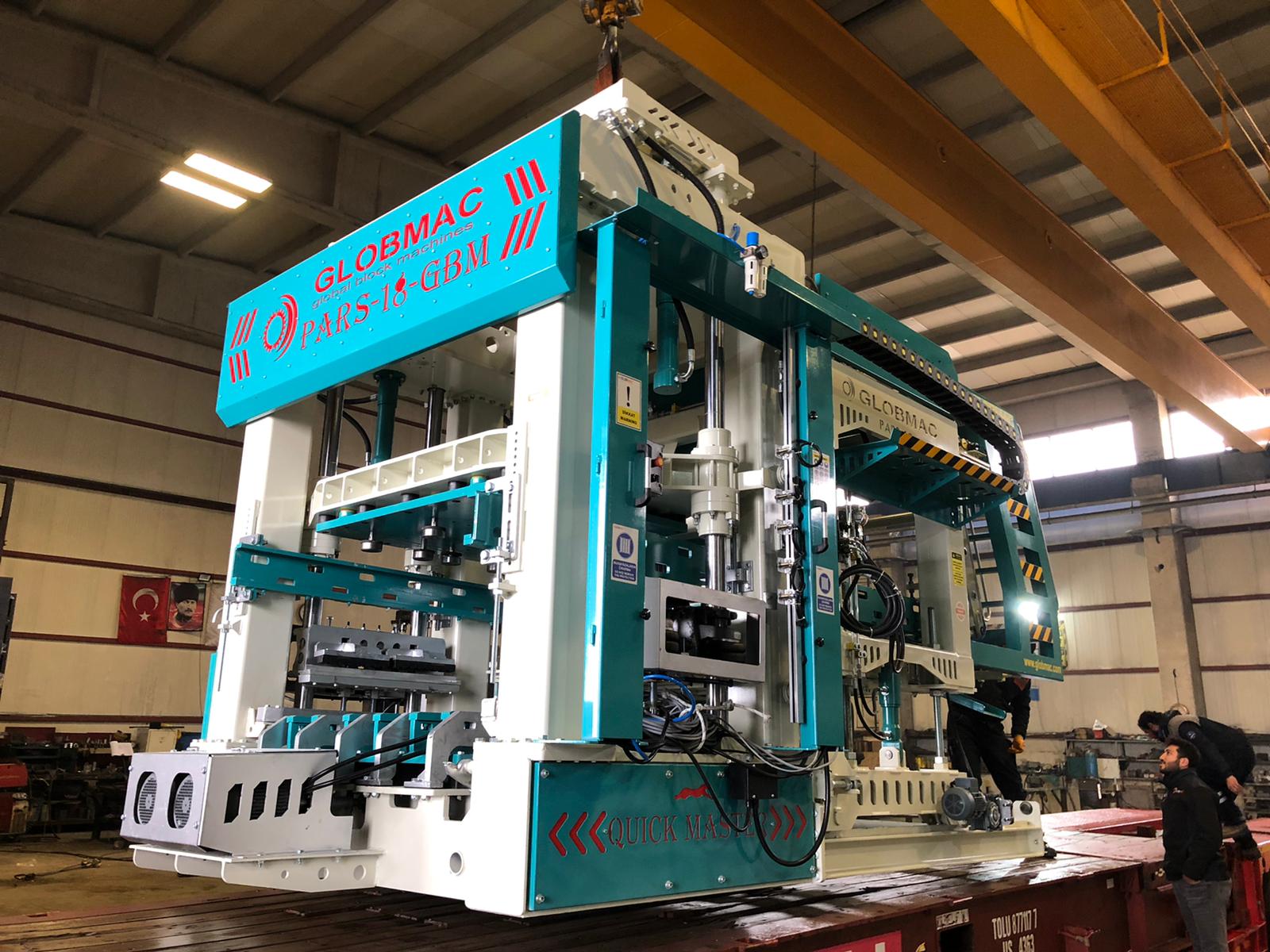 PARS 18 GBM Fully Automatic Concrete Block Machine