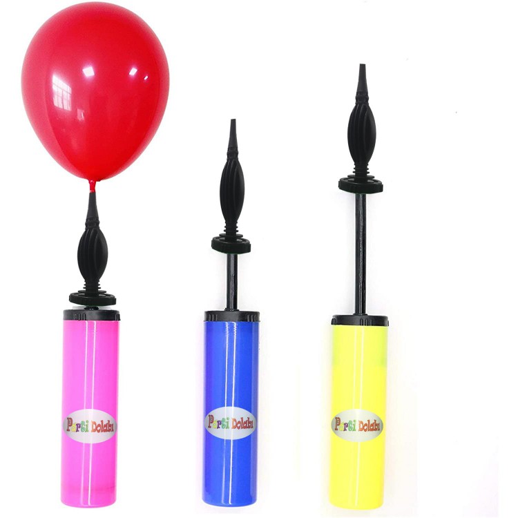 new products double action air balloon pump plastic hand pump for party decoration