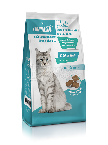 3 kg de comida de gato adulto