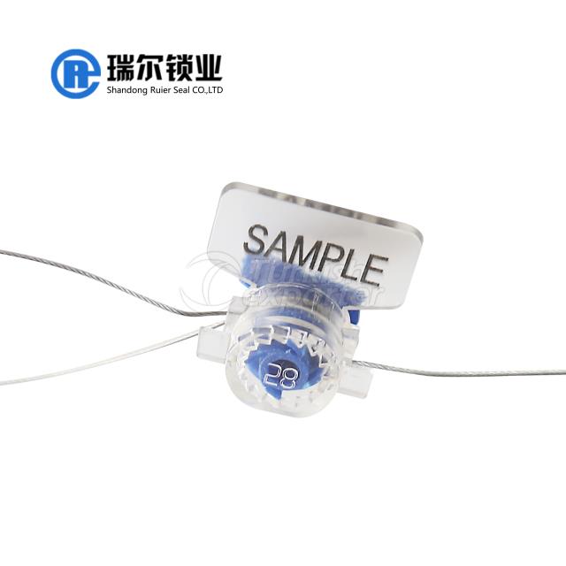 Plastic electric water meter seals