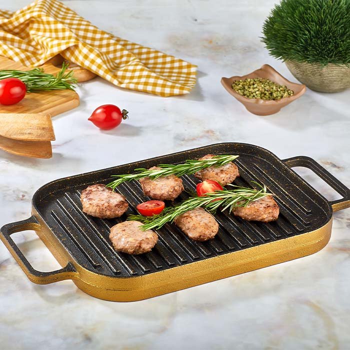 Cast Iron Grill Pan