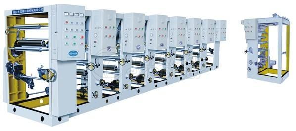 High Speed Non-Stopping Gravure Printing Machine