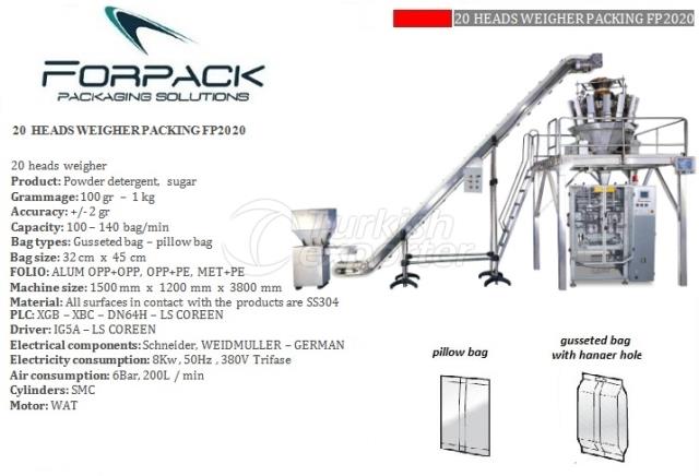 FP2020 VFFS packing machine