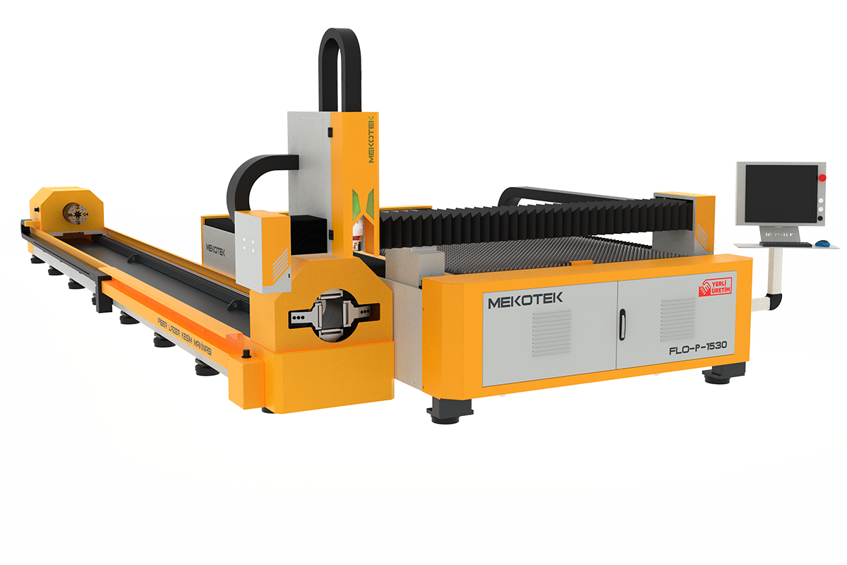 FLO P 1530 Open Type Tube Profile Fiber Laser Cutting Machine