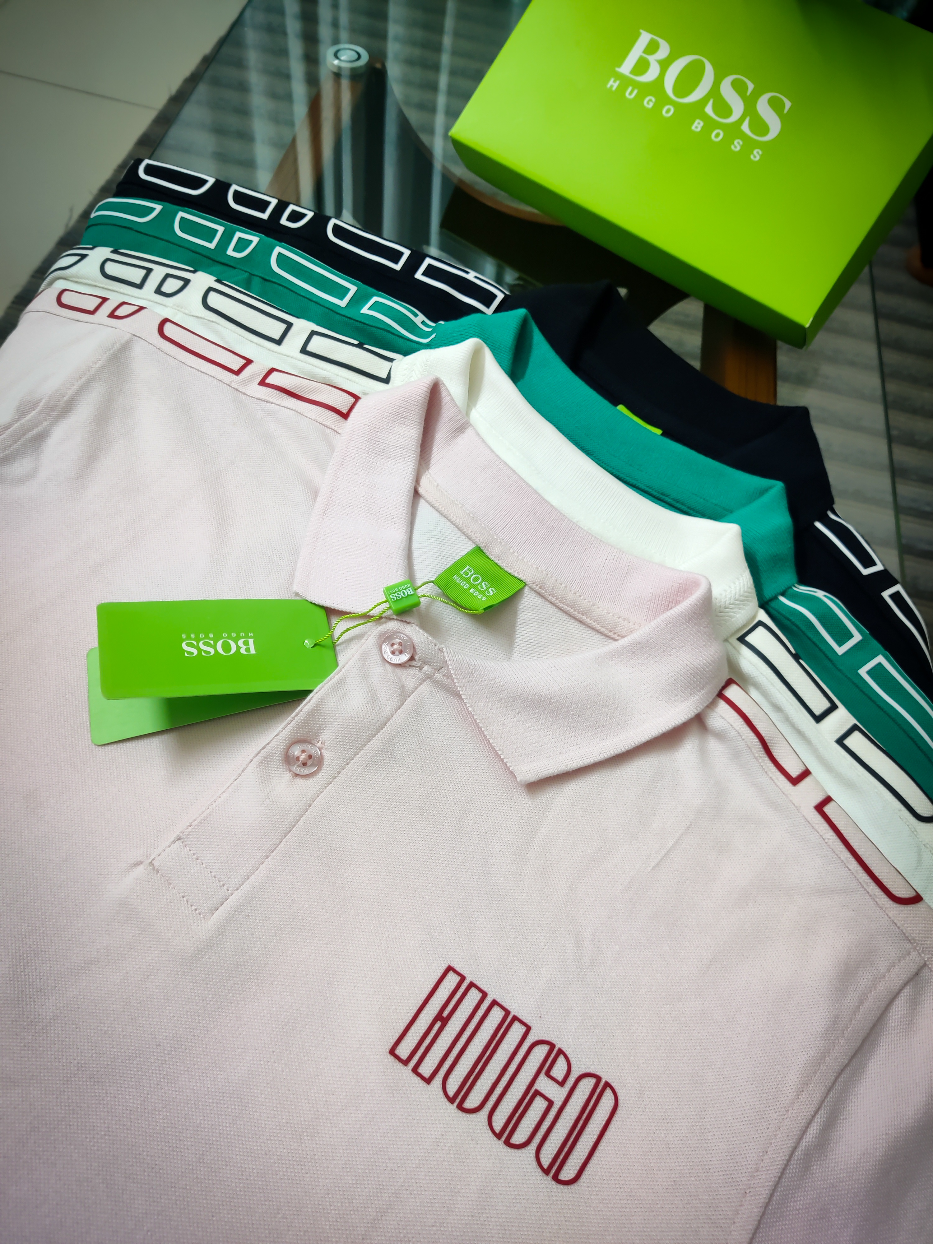 Hogo Boss Short Sleeve Polo Shirt (Mastercopy)