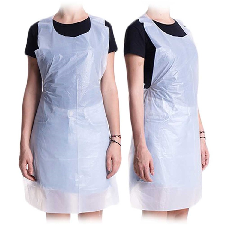 Disposable Nylon Apron White