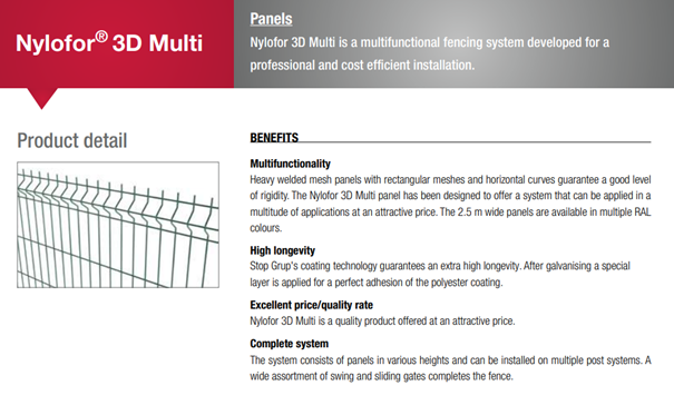 3D  ÇİT PANEL SİSTEMLERİ