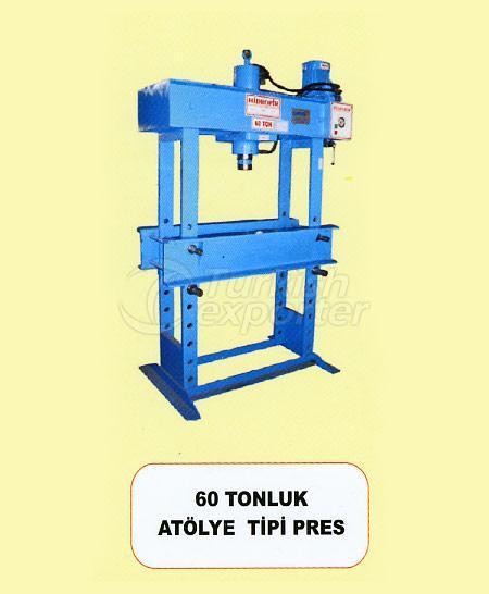 60 ton workshop type press