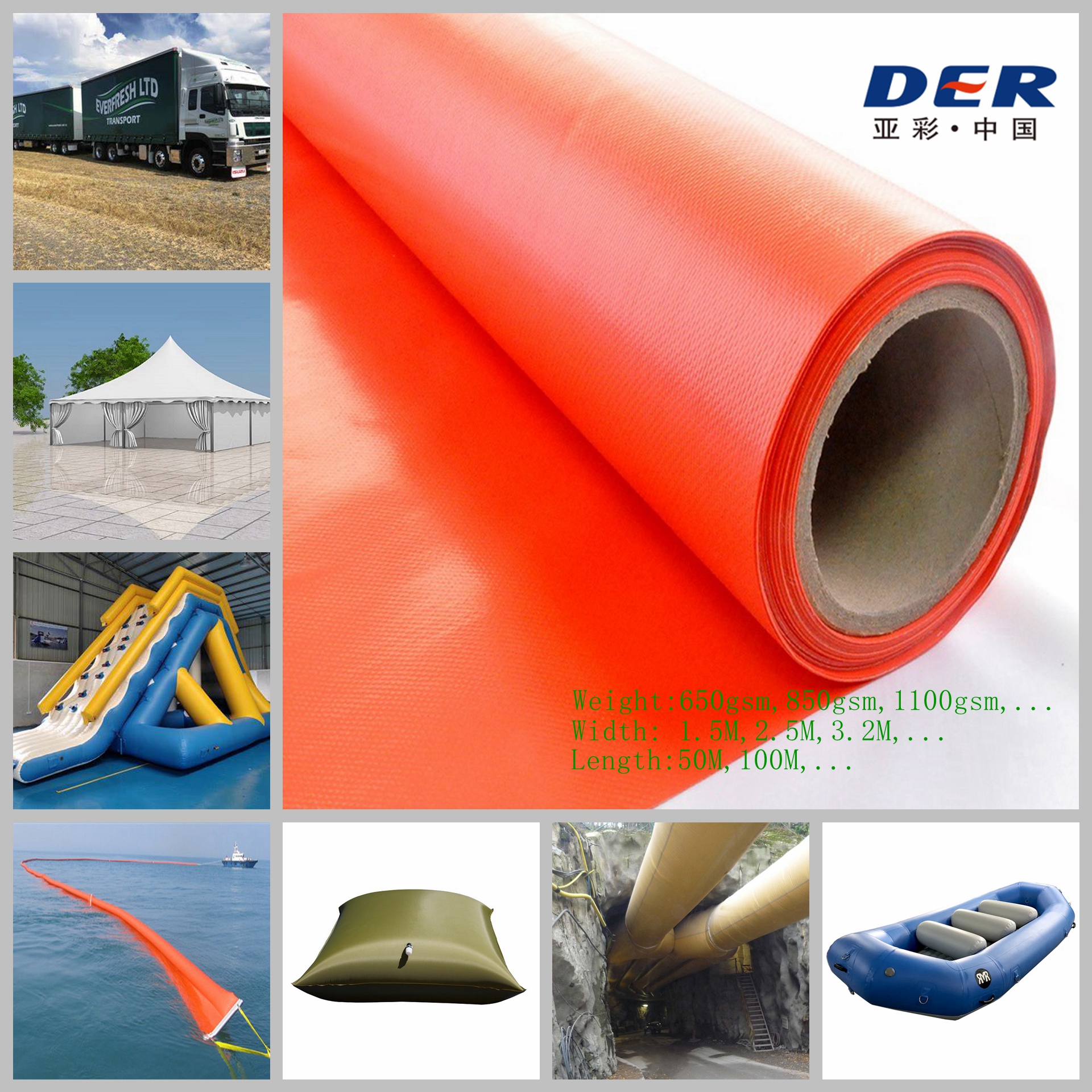 PVC coated fabric