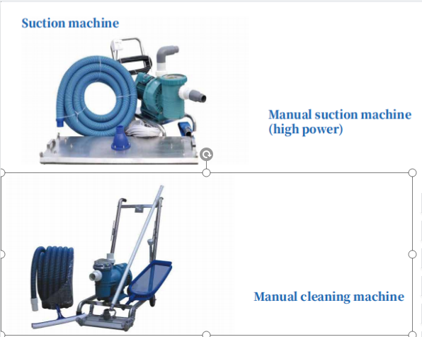 Clean Well pool vacuum cleaner underwater swimming pool equipment