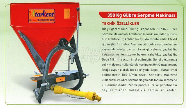 gübre serpme makinesi 350 kg