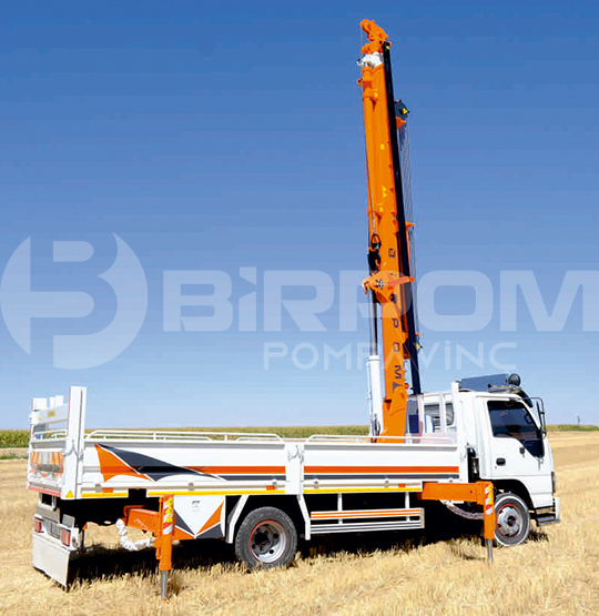 Pompe BP612 - Grue de levage de démontage de tuyauterie