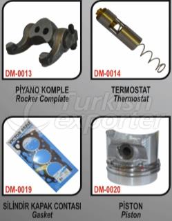 1011 e 2011 peças de motor