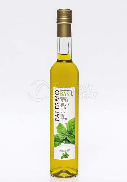 Basil Infused Extra Virgin Olive Oil 500ml
