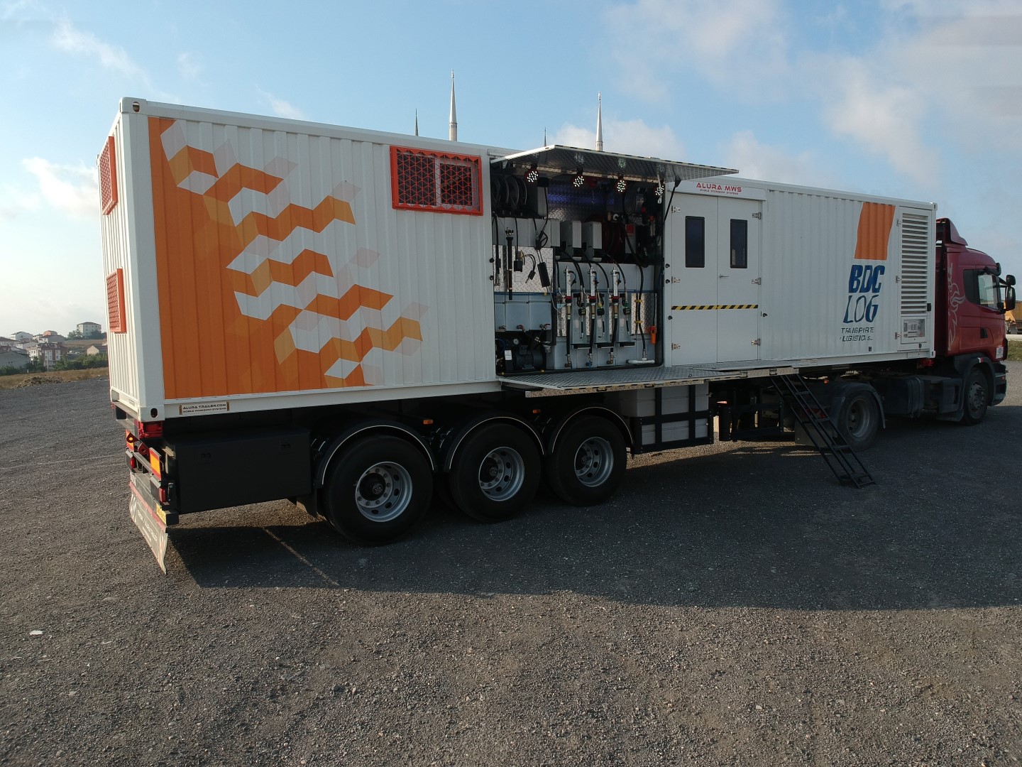 Mobile Workshop Semi Trailer