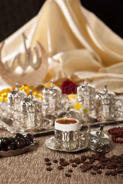 6 pcs Turkish Coffee Set