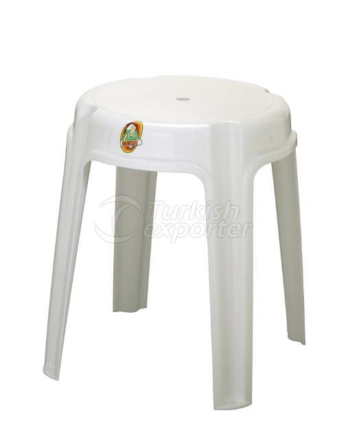 Plastic seat white