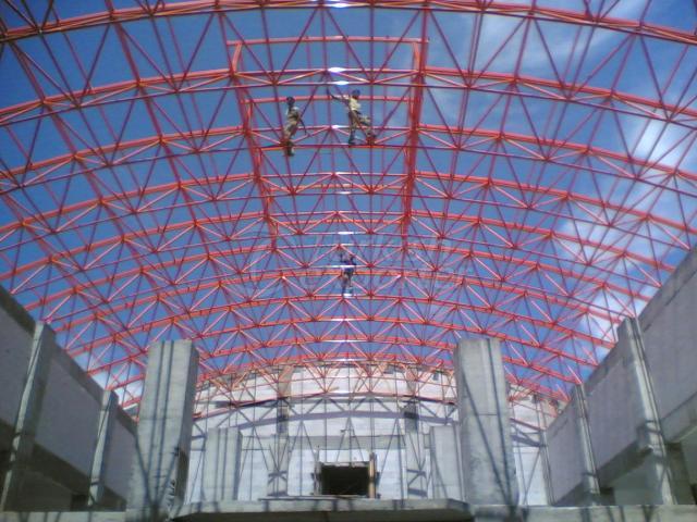 space frame roof