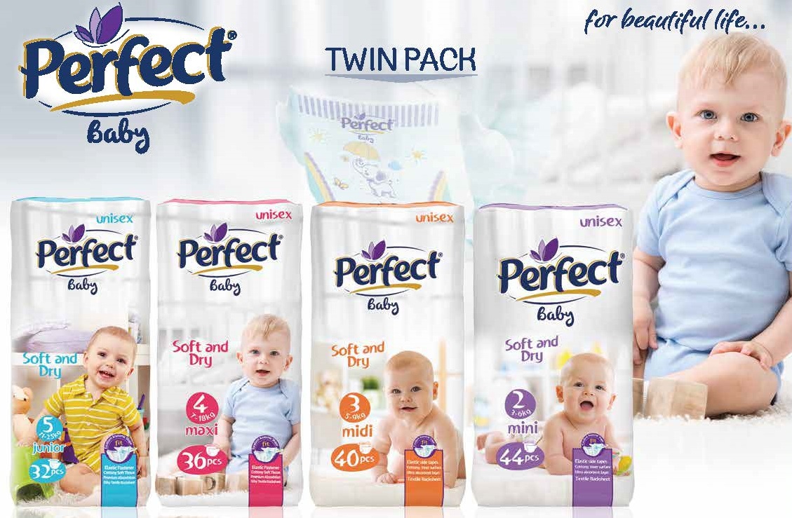 Perfect Baby İkiz Paket Bebek Bezi