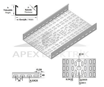 Heavy Duty Cable Tray