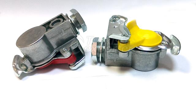 Air couplings for trucks/trailers