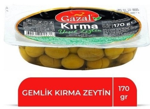 CRUSHED GREEN OLIVES