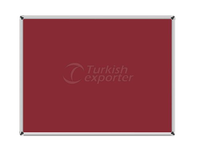 Hang Type Fabric Board Maroon