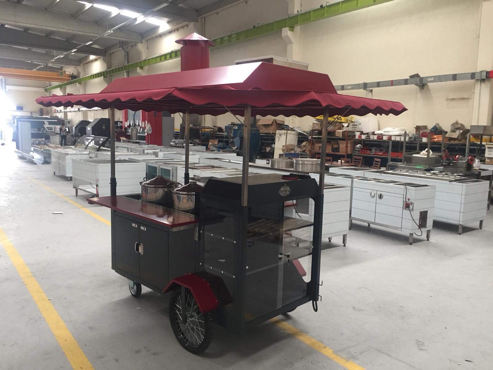 street kithcen, mobil kitchen, industriel kitchen