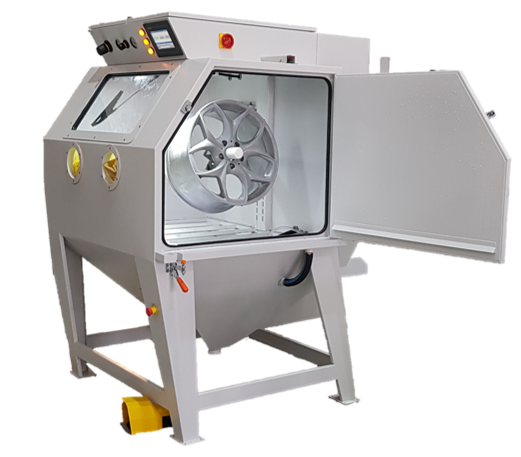 Wet Sandblasting Machine for Wheels/Rims