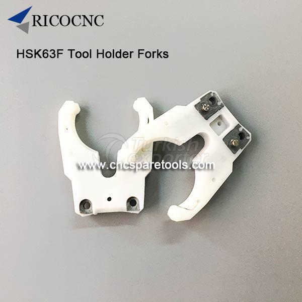 HSK63F cnc tool finger forks