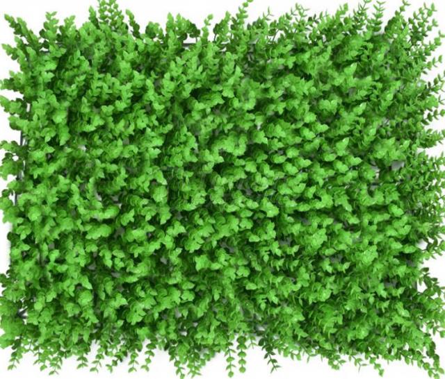 Artificial plant wall hedge