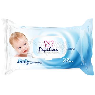 PAPILION BABY WET TOWELS 72 SHEETS